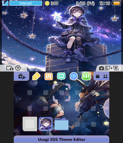 Starry Night Anime Girls