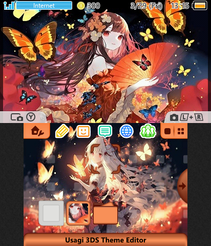 Monarch Butterfly Anime Girls