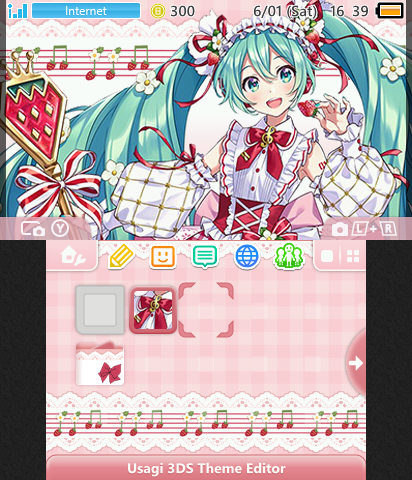 Miku x Strawberry