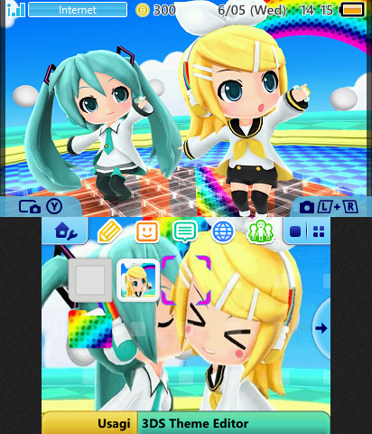 Reverse Rainbow Miku x Rin