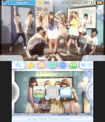 AfterSchool Blue theme