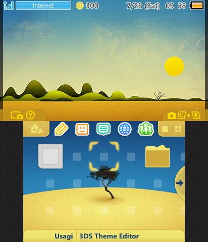 Minimalistic Desert Theme