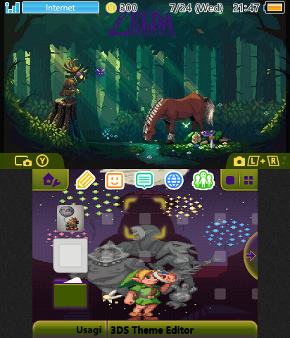 Pixel Art LoZ - Majora's Mask