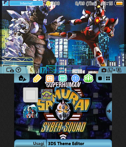 Superhuman Samurai Syber Theme