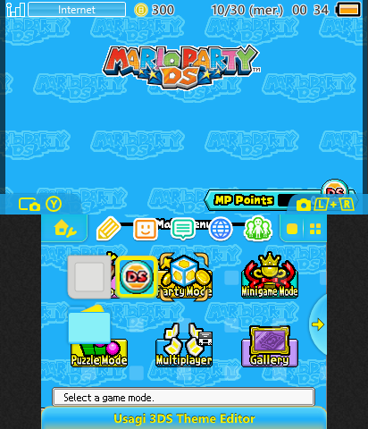 Main Menu - Mario Party DS