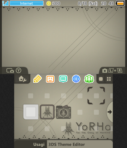 NieR: Automata - Menu