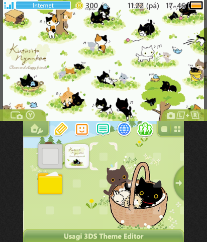 Kutusita Nyanko Clover ☘