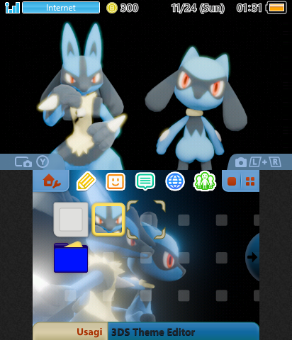 Lucario and Riolu