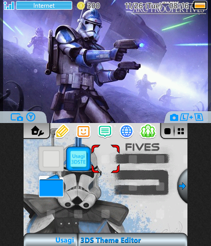SW ARC trooper Fives theme