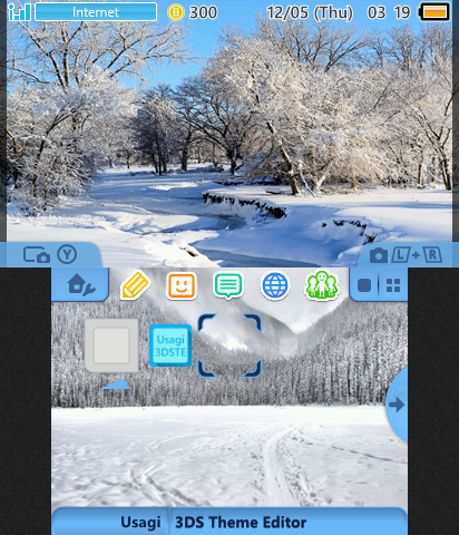 Beautiful Snow Theme
