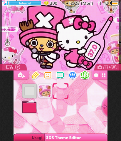 ONE PIECE x HELLO KITTY theme