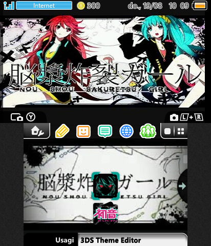 Miku Hatsune explosion girld