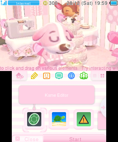 Pink ACNL theme