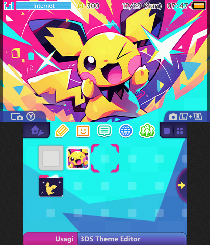 Pokemon Pichu CMY Theme