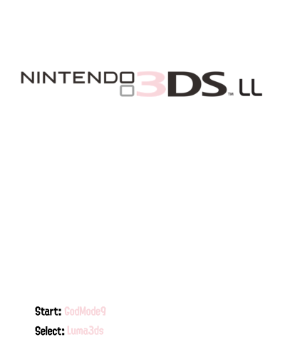3ds LL pink