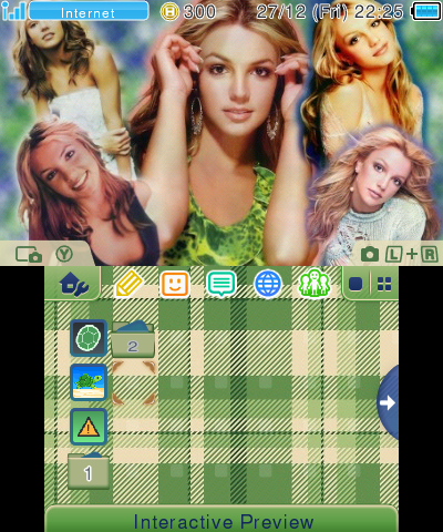 Britney Spears Green