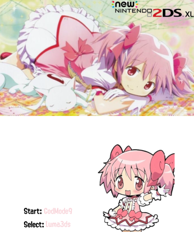 Madoka magica for 2ds XL