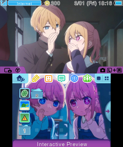 Aqua and Ruby are talking about