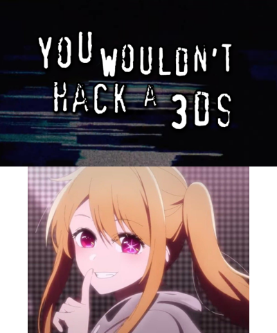 You wouldn't hack a 3ds - Ruby