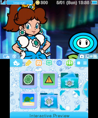2D Ice Daisy
