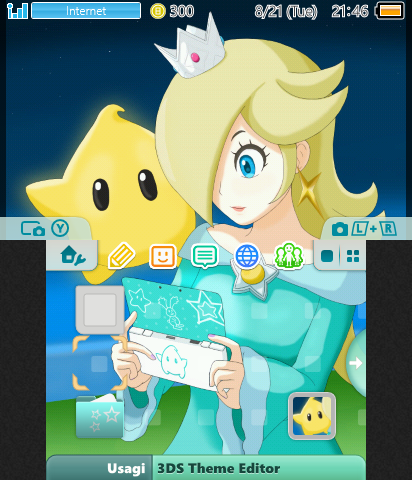 Rosalina on a 3DS