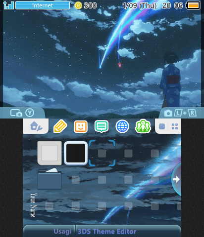 your name theme
