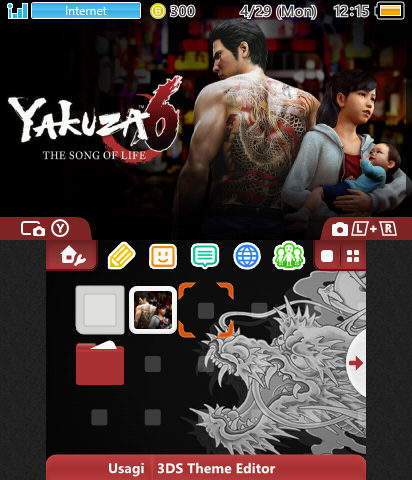 Yakuza 6 Theme for 3DS
