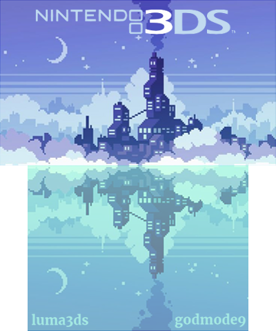 recflected building pixel