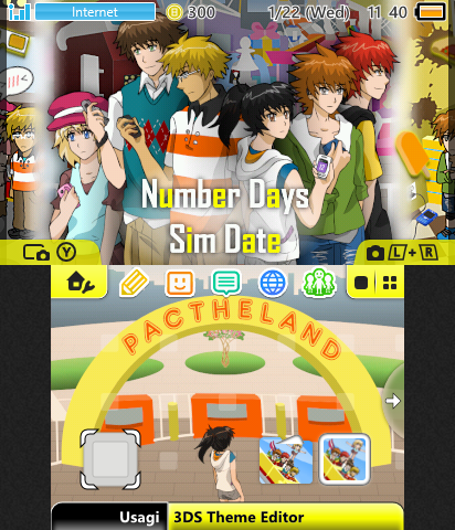 Number Days Sim Date