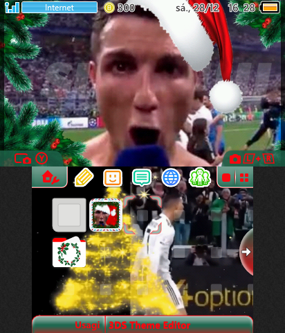 Cristiano Ronaldo Navideño