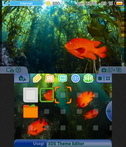 Aquatic fish theme