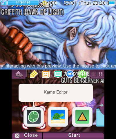 Berserk 3Ds Theme