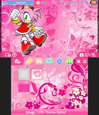 Amy Rose Theme