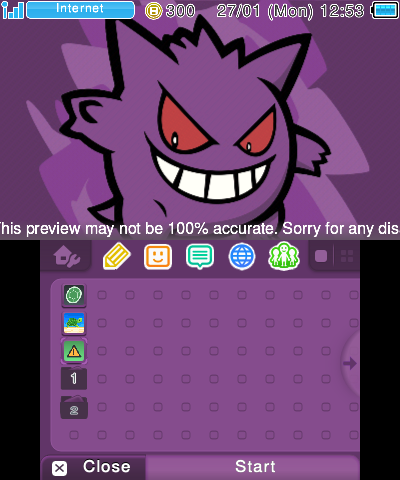 Gengar all purple