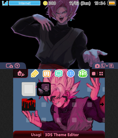 Goku Black Theme