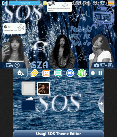Sza Sos Inspired Theme