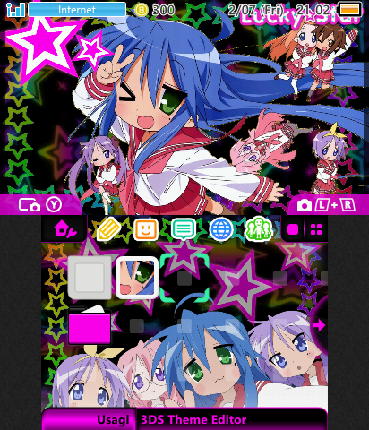 Lucky Star Theme (Rainbow scene)