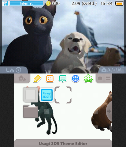 Flow movie with main characters