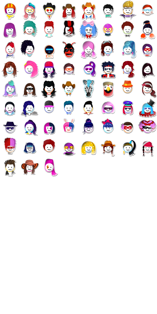 Just Dance 4 Avatars
