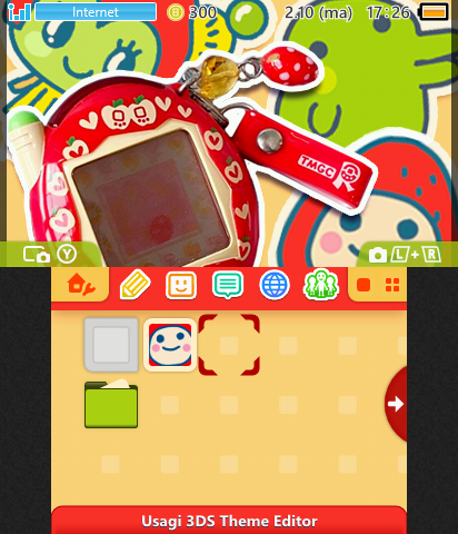 Red and Green Tamagotchi