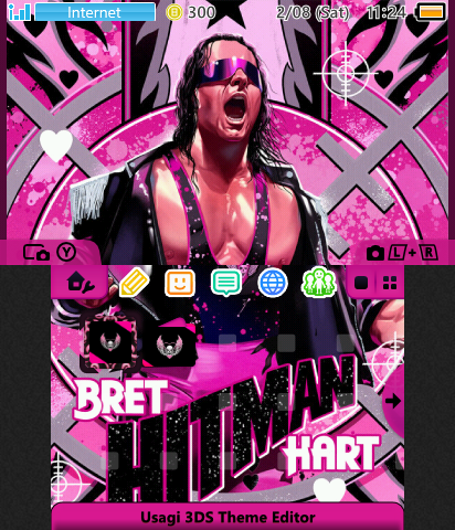 BRET “THE HITMAN” HART WWE