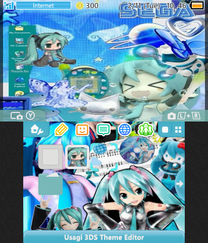 Miku Frutiger Aero Theme