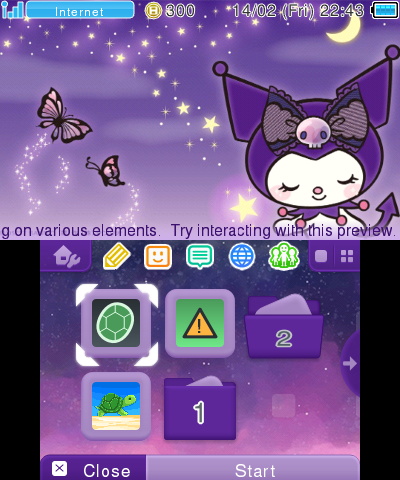 Sanrio Galaxy Kuromi Theme