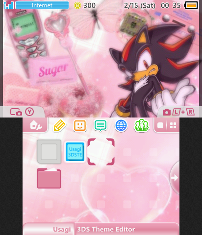 Pink Collage with Shadow