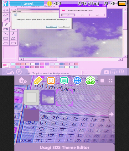 Purple Aesthetic Theme