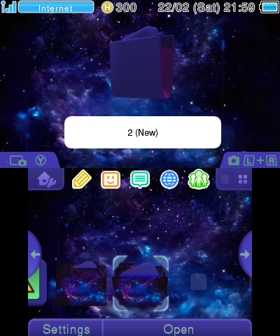 Galaxy/City lights theme